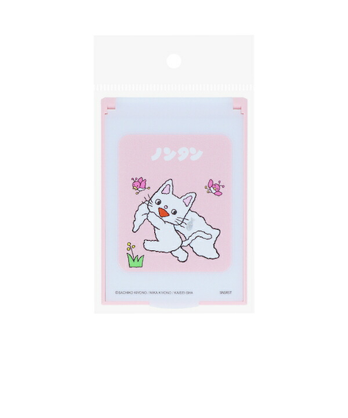 ノンタン ミニミラー ピンク 日本製