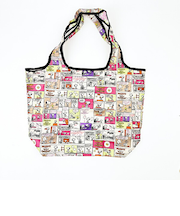 スヌーピー コミックカラー 折りたたみエコバッグ(M) SNOOPY