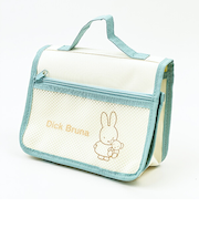 ミッフィー miffy メッシュバッグインバッグ ライトブルー