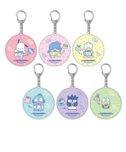 サンリオ はぴだんぶい 5th はらまきトレーディングアクキー キーホルダー 全6種コンプリートセット 日本製 Sanrio