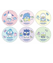 サンリオ はぴだんぶい 5th はらまきトレーディング缶バッジ 全6種コンプリートセット 日本製 Sanrio