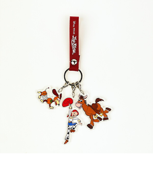 ディズニー トイストーリー コレクションチャーム(レッド) キーホルダー ACCOMMODE アコモデ Disney