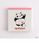 パンダコパンダ メモパッドスクエア(らくがき) 文具 日本製