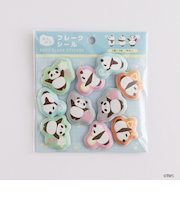 パンダコパンダ ぷくぷくフレークシール(おんがく) 文具