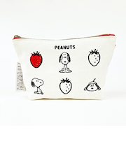 スヌーピー イチゴ 化粧ポーチ SNOOPY