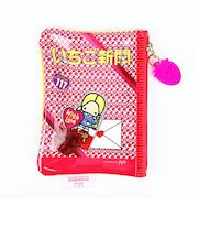 サンリオ いちご新聞50th ミニポーチ(1980) Sanrio