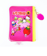 サンリオ いちご新聞50th ミニポーチ(1990) Sanrio