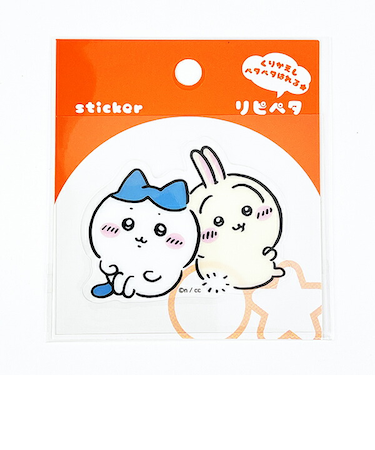 ちいかわ ハチワレ＆うさぎ リピペタ ステッカー 文具