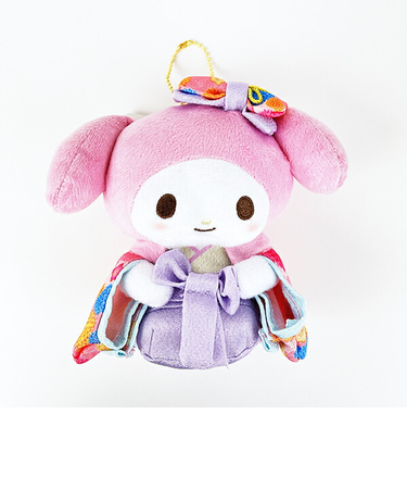 サンリオ マイメロディ 将軍シリーズ ぬいぐるみボールチェーン キーホルダー Sanrio