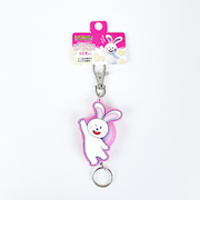 たべっ子どうぶつ THE MOVIE うさぎちゃん ラバーリールキーホルダー