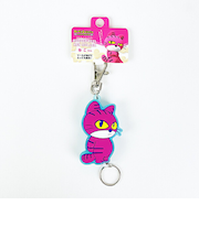 たべっ子どうぶつ THE MOVIE ねこちゃん ラバーリールキーホルダー