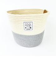 ムーミン ニョロニョロ ロープバスケット(L)