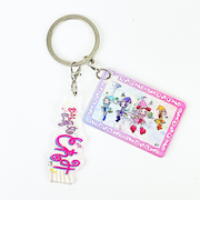 おジャ魔女どれみ 場面写＋ロゴ 2チャームキーホルダー