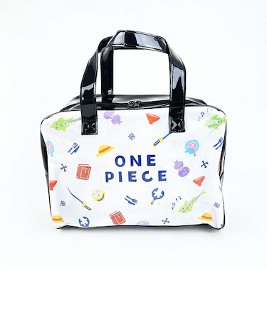 ワンピース ONE PIECE アイテム ビニールボストンバッグ キッズ スクール