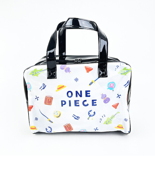 ワンピース ONE PIECE アイテム ビニールボストンバッグ キッズ スクール
