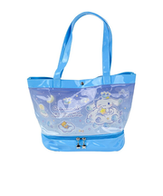 サンリオ シナモロール ポケット付きビニールボストンバッグ キッズ スクール Sanrio