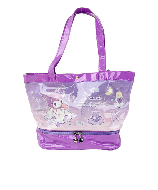 サンリオ クロミ ポケット付きビニールボストンバッグ キッズ スクール Sanrio