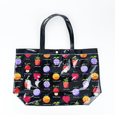 ワンピース ONE PIECE 悪魔の実 ビニールボストンバッグ キッズ スクール