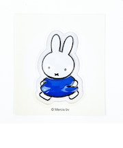 ミッフィー miffy ぷっくりったいステッカー ブルー
