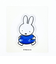 ミッフィー miffy ぷっくりったいステッカー  ブルー