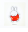 ミッフィー miffy ぷっくりったいステッカー  オレンジ