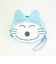 11ぴきのねこ トラネコ 2wayポーチ ブルー