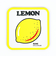 内藤ルネ LEMON コースター イエロー キッチン 日本製