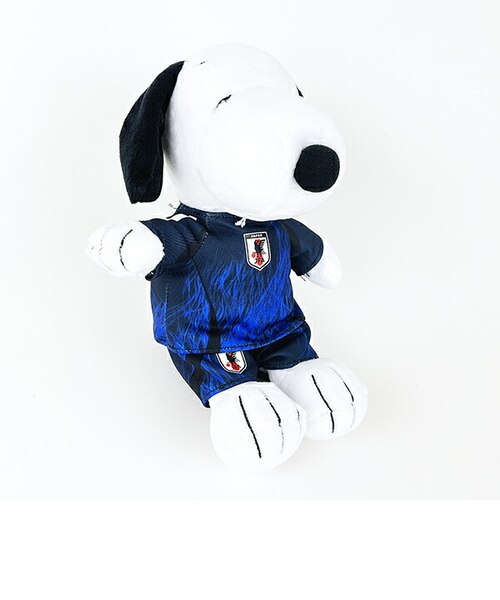 スヌーピー サッカーぬいぐるみ 日本代表モデル スヌーピー サッカー日本代表ver ぬいぐるみ SNOOPY｜パーフェクト