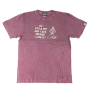 ムーミン リトルミイ ピグメント刺繍Tシャツ(L) レッド アパレル MOOMIN