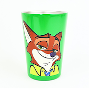 ディズニー ズートピア ニック ステンレスタンブラー(M) グリーン コップ Disney