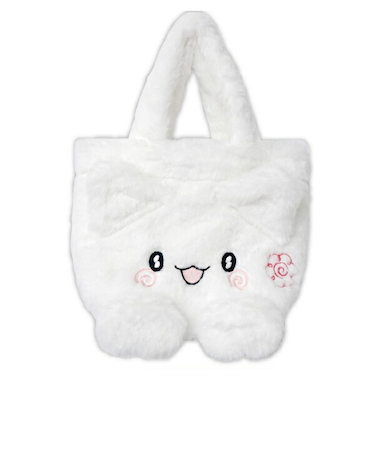 はなまるおばけ ふわもこミニトート はなまる ハート バッグ サンリオ