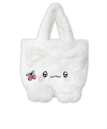 はなまるおばけ ふわもこミニトート サクランボ キャンディ バッグ サンリオ