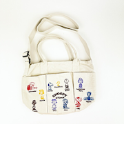 スヌーピー バケツ型2WAYトートバッグ アイボリー ショルダーバッグ ROOTOTE ルートート コラボ SNOOPY