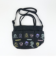 スヌーピー バケツ型2WAYトートバッグ ダークグレー ショルダーバッグ ROOTOTE ルートート コラボ SNOOPY