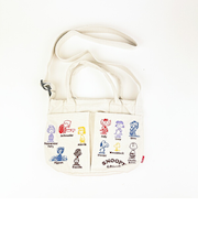 スヌーピー バケツ型2WAYミニトートバッグ アイボリー ショルダーバッグ ROOTOTE ルートート コラボ SNOOPY