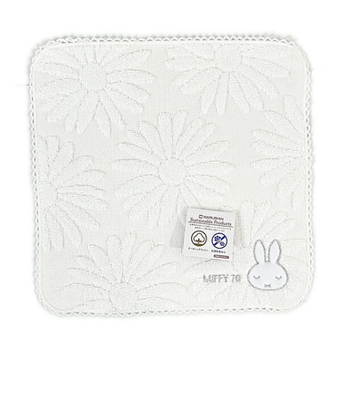 ミッフィー miffy 70th フラワー ミニタオル ハンカチ