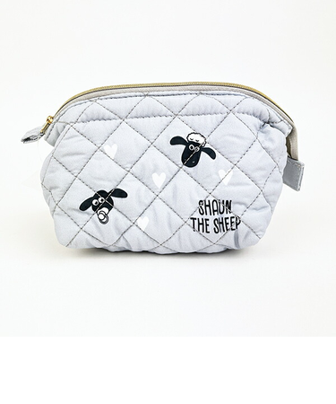 ひつじのショーン ワイヤーポーチ (グレー)