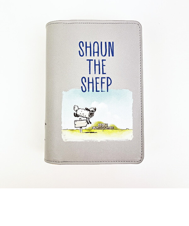 ひつじのショーン BOOK型ポーチ (グレー)