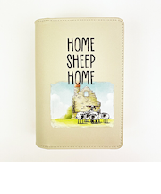 ひつじのショーン BOOK型ポーチ (アイボリー)