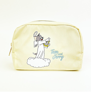 トムとジェリー トム 天使と悪魔 リバーシブルポーチ