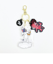 トムとジェリー トム 天使と悪魔 リバーシブルアクリルチャーム キーホルダー