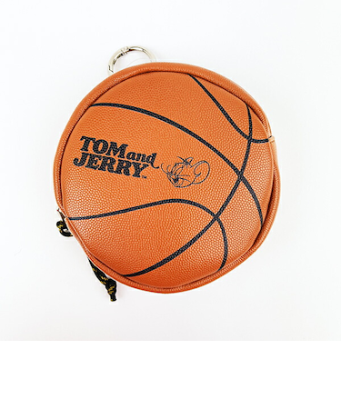 トムとジェリー バスケットボールポーチ ブラウン トムジェリ