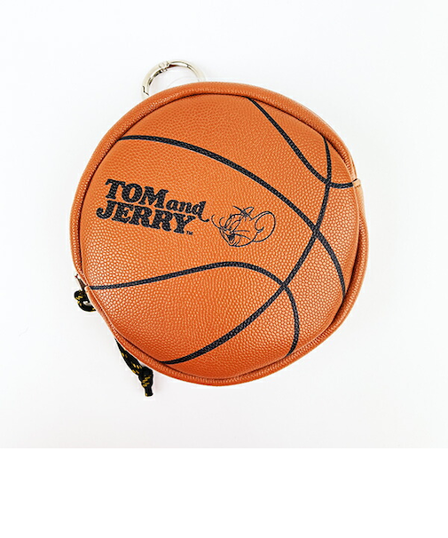 トムとジェリー バスケットボールポーチ ブラウン トムジェリ
