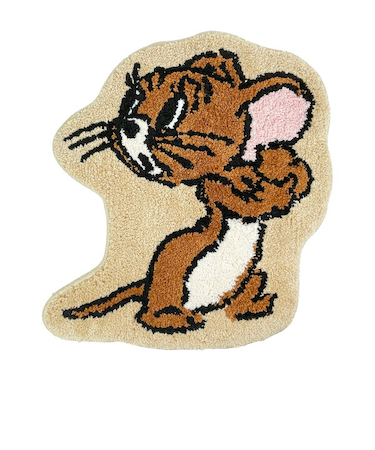 トムとジェリー ジェリー レトロアート ラグマット