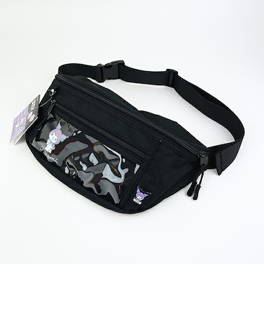 サンリオ クロミ トラベルバッグ＆グッズボディバッグ フロントクリアポケット 旅行 Sanrio