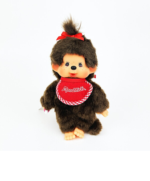 モンチッチ プレミアムスタンダード 女の子 ぬいぐるみ(S) ブラウン