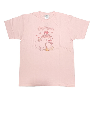 サンリオ こぎみゅん Tシャツ(M) ライトピンク アパレル Sanrio