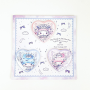 サンリオ マイメロディ&キキララ 50th×DOLLY MIX ハート缶バッジ3個セット Sanrio 日本製