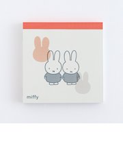 ミッフィー miffy メモパッド・スクエア (friend) 文具 日本製
