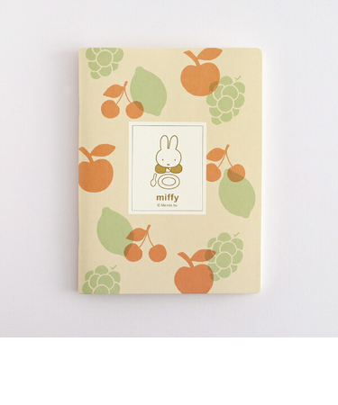 ミッフィー miffy A5変形ノート (fruits) 文具 日本製